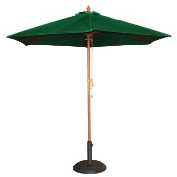 Bolero Round Outdoor Umbrella 2.5m Diameter Green CB512