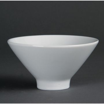 Olympia (Pack of 4) Whiteware Fluted Bowls 141mm CB697