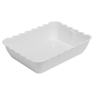 Kristallon Salad Crock 4.25Ltr White CB750