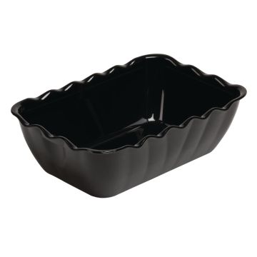 Kristallon Salad Crock 2Ltr Black CB753