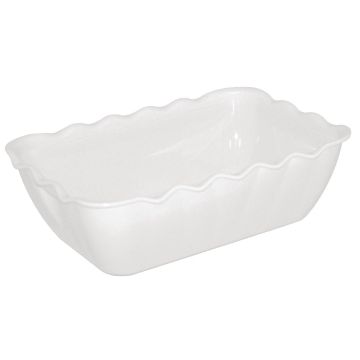 Kristallon Salad Crock 2Ltr White CB754