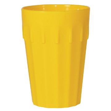 Kristallon (Pack of 12) Polycarbonate Tumblers Yellow 260ml CB775