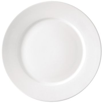Athena Hotelware (Pack of 6) Wide Rimmed Plates 305mm DL702