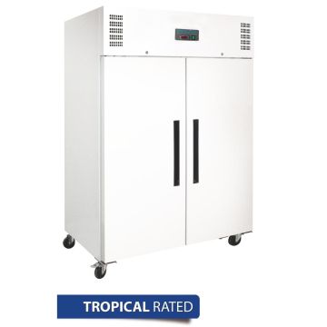 Polar 2 Door Upright Freezer 1200Ltr White DL897-A