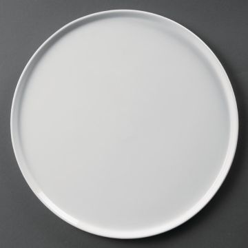 Olympia (Pack of 4) Whiteware Pizza Plates 330mm CD723