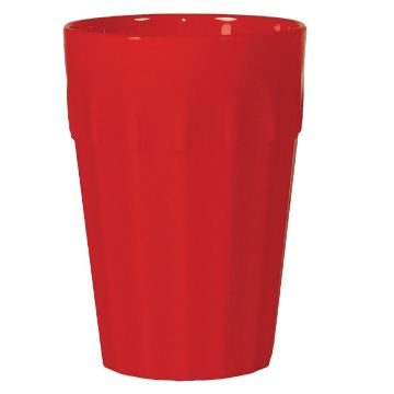 Olympia Kristallon Polycarbonate Tumblers Red 142ml (Pack of 12)
 CE273