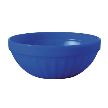 Olympia Kristallon Polycarbonate Bowls Blue 102mm (Pack of 12) CE276