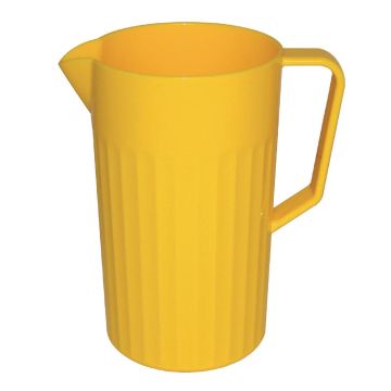 Kristallon Polycarbonate Jug Yellow 1.4Ltr CE278