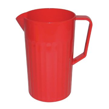 Kristallon Polycarbonate Jug Red 1.4Ltr CE281