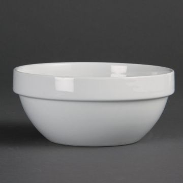 Olympia Whiteware Cereal Bowls 145mm (Pack of 12) CE530