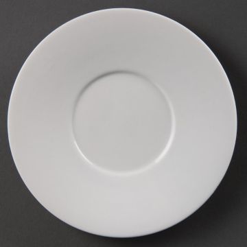 Olympia Whiteware Saucers 150mm (Pack of 12) CE537