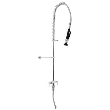 3Monkeez Hob Mounted Pre Rinse Tap cmmercial Sink Sprayer Faucet Blk T-3M53007-B