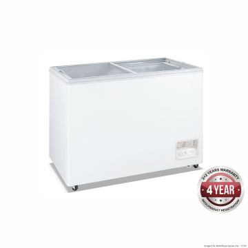 Heavy Duty Chest Freezer With Glass Sliding Lids WD-200F