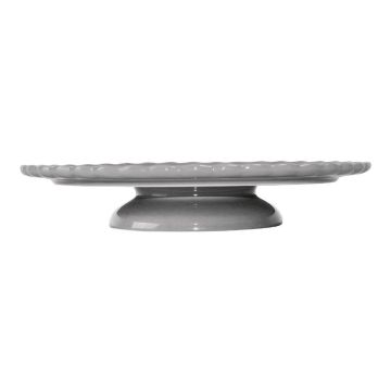 Olympia Ceramic Cake Stand Grey CK320