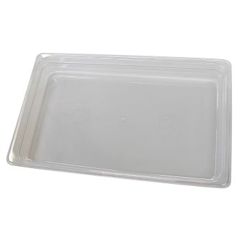 Robinox Clear Polycarbonate Gastronorm Pan - 1/1 Size, 65mm Deep C11065