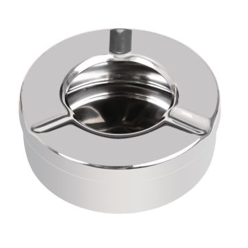 Olympia Windproof Stainless Steel Ashtrays (Pack of 6) CM368