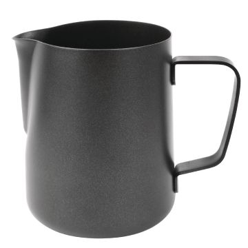 Olympia Black Non-Stick Milk Frothing Jug 900ml CM608