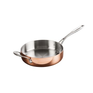 Vogue Tri Wall Copper Saute Pan 240mm CM676