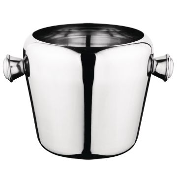 Olympia Mini Ice Bucket Stainless Steel 1Ltr CM863