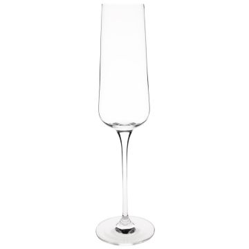 Olympia Claro One Piece Angular Champagne Flute 230ml (Pack of 6) CS467
