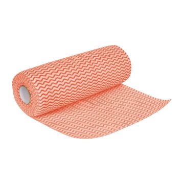 Jantex Non Woven Cloths Red (Roll of 100) CS805