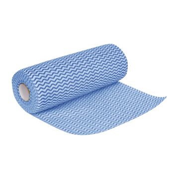 Jantex Non Woven Cloths Blue (Roll of 100) CS806