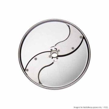 Stainless Steel Shredding Disc With S-Blades 4X4 Mm DS650077