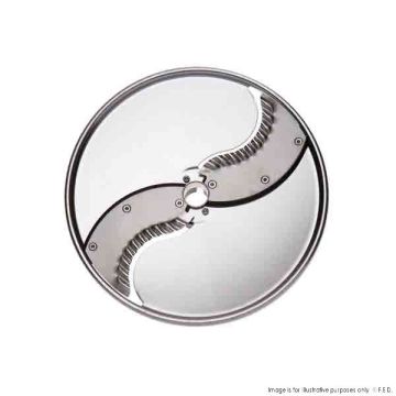 Stainless Steel Disc With Corrugated S-Blades 6 Mm DS650091
