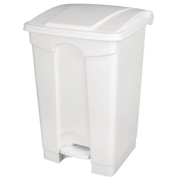 Jantex Kitchen Pedal Bin White 65Ltr DC711