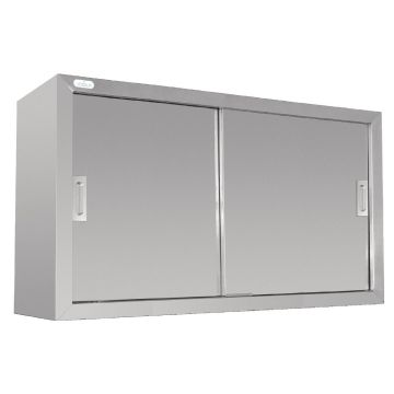 Vogue Stainless Steel Wall Cupboard 1200mm DL450