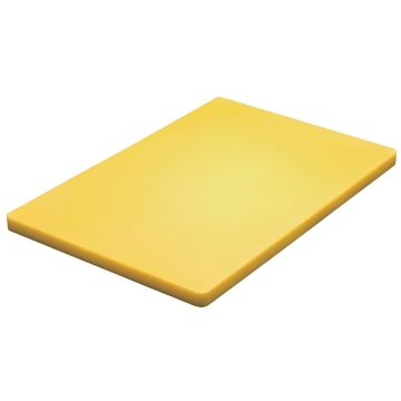 Hygiplas Thick Low Density Yellow Chopping Board DM002