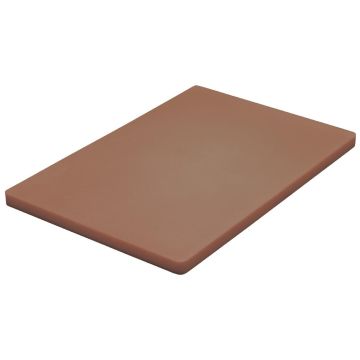 Hygiplas Thick Low Density Brown Chopping Board DM003