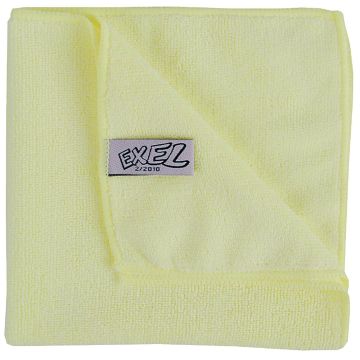 Jantex(Pack of 5)Mircofibre Cloths Yellow DN841