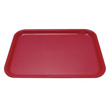 Kristallon Polypropylene Foodservice Tray 415 x 305mm Red P504