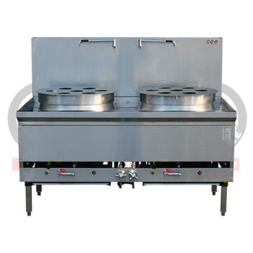 Lkk:Double Burner Dim Sum Steamer - DSS-2B