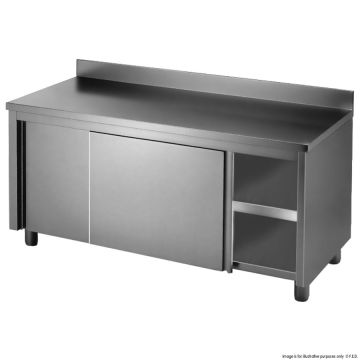 DTHT-1200B-H Kitchen Tidy Workbench Cabinet With Splashback