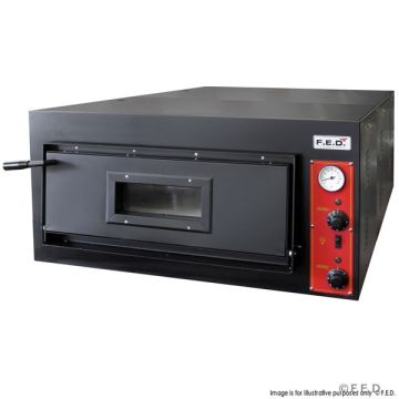 EP-1-1 - Deep Model - Germany'S Black Panther Pizza Deck Oven