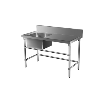 1500 X 700mm Single Bowl Kitchen Sink #304 Stainless Steel