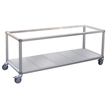 Roband Food Bar And Bain Marie Trolley, 10 Pans Size ET25