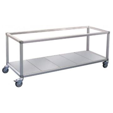 Roband Food Bar And Bain Marie Trolley, 12 Pans Size ET26