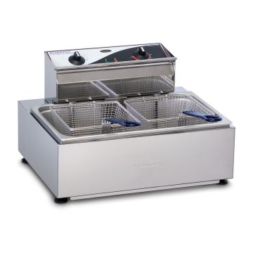 Roband Single Pan/Double Basket Fryer 11Lt F111