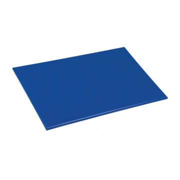 Hygiplas Antibacterial Low Density Chopping Board 450x300x10mm Blue HC856
