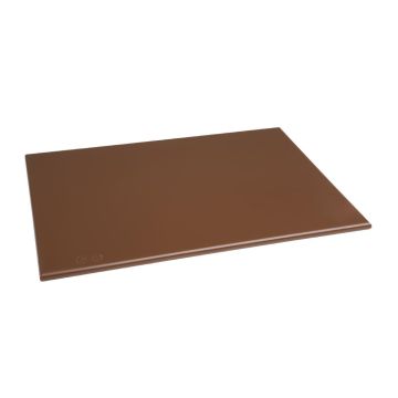 Hygiplas Antibacterial High Density Chopping Board 450x300x12mm Brown F160