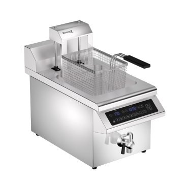 Benchstar Commercial Single Tank Auto Lifting Induction Fryer - IF3500S-AL