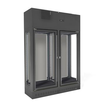 Fagor Refrigerated Single Zone 2 Doors Black Central Wine Cellar FWC-2602-1CB