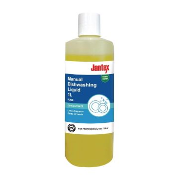 Jantex Manual Dishwashing Liquid Concentrate Lemon 1Ltr FL828