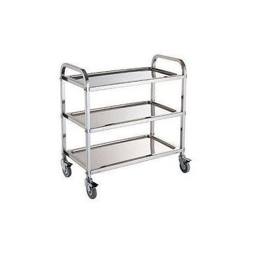 3 Tier Stainless Steel Serving Utility Cart