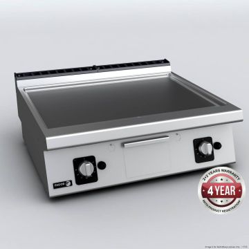 Fagor 700 Series Natural Gas Mild Steel 2 Zone Fry Top FT-G710L