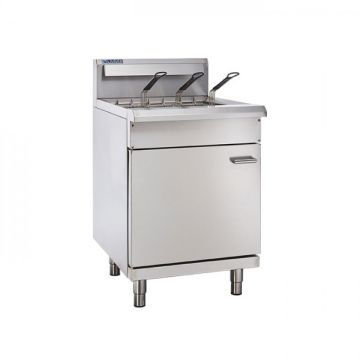 LUUS Professional 3 Basket Single V-Pan Fryer FV-60 NG