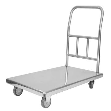 Medium Stainless Steel Platform Trolley 1000 x 600 x 840 TRS0508 HY